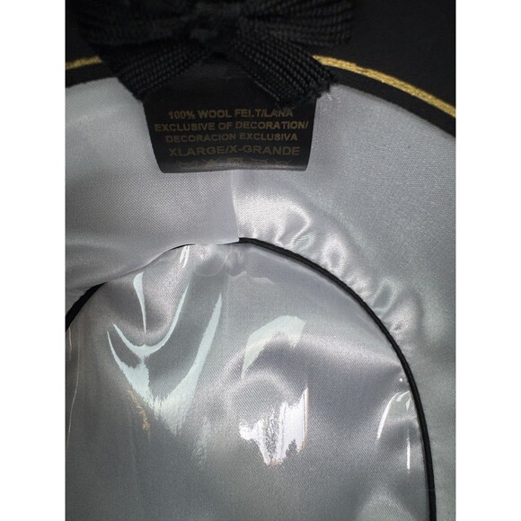 Scala Men's Wool Felt Snap-Brim Fedora Hat Size: XL - Picture 8 of 8